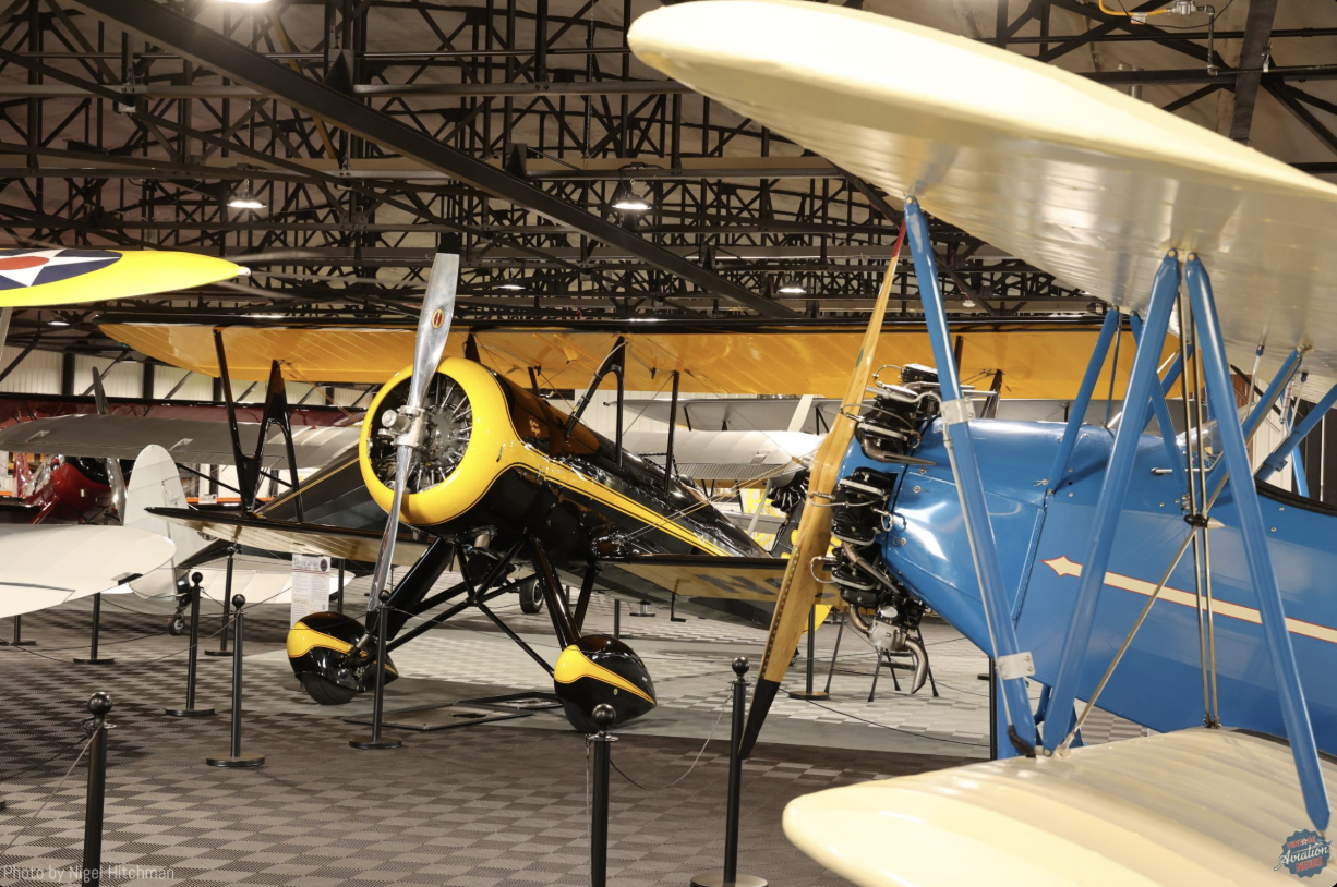 Restored aircraft on the Hangar 3 flight line